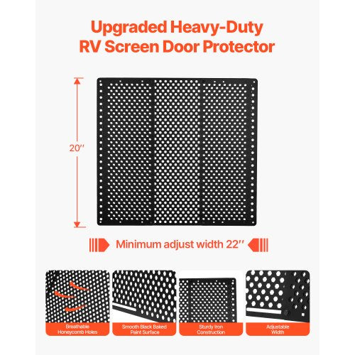 RV Screen Door Protector Adjusts from 22 to 31.5 inch Adjustable Door