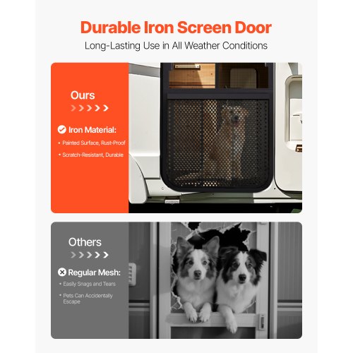 RV Screen Door Protector Adjusts from 22 to 31.5 inch Adjustable Door