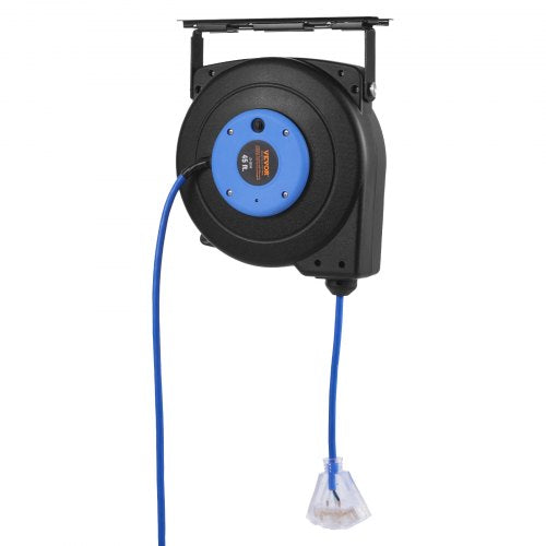 Retractable Extension Cord Reel Power Cord Reel 45FT 12AWG3C SJTOW