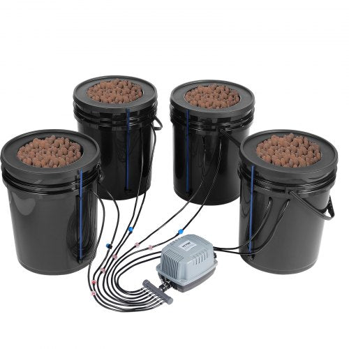 DWC Hydroponics Grow System Hydroponic Growing System with Top Drip Kit