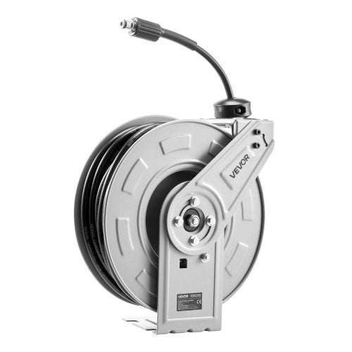 Pressure Washer Hose Reel 65 ft x 14 inch Retractable Power HeavyDuty