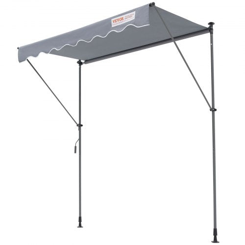 Manual Retractable Awning 78 Outdoor Retractable Patio Awning Sunshade