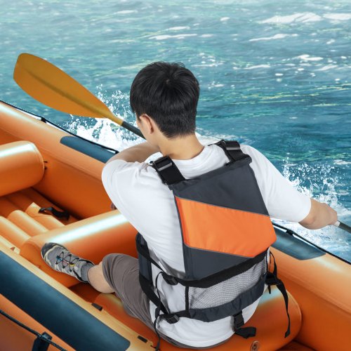 Life Vest for Watersports PFD Life Jacket with Waterproof Nylon 110N