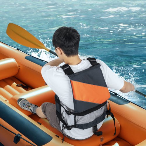 Life Vest for Watersports PFD Life Jacket with Waterproof Nylon 80N