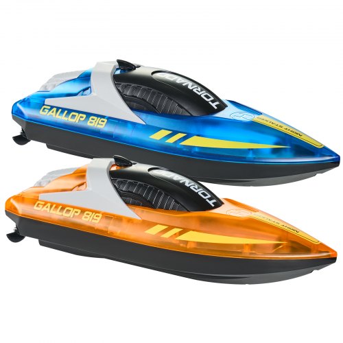 RC Boat 2 Pack 24GHz 12 kmh Remote Control Boat for Pools Lakes
