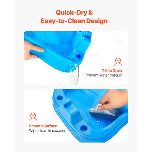 Sand and Water Table for Toddlers DoubleSided Kids Activity Waterfall