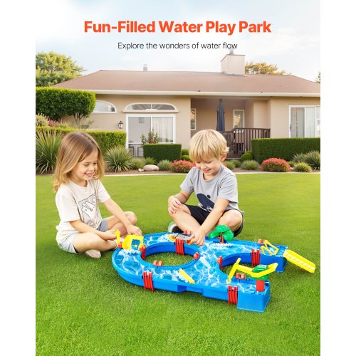 Water Table for Toddlers Kids Activity Play Waterway Outdoor Summer Water
