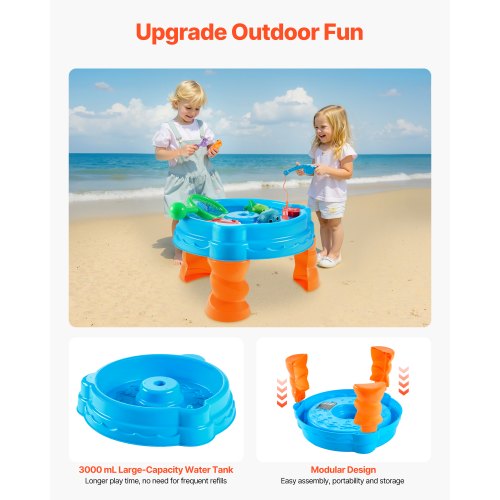 Water Table for Toddlers Kids Activity Sensory Table Fish n Splash Water