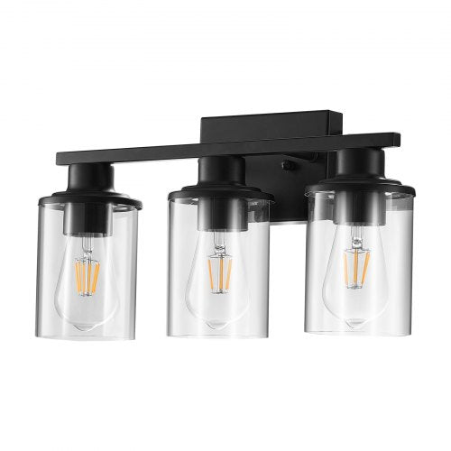 3Light Bathroom Light Fixtures Modern Vanity Light Fixture over Mirror
