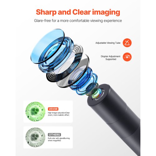 Trinocular Microscope 405000X Magnification Professional Compound