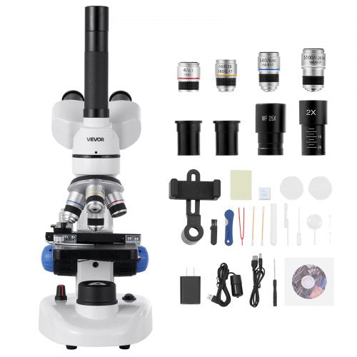 Trinocular Microscope 405000X Magnification Professional Compound