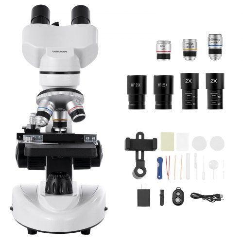 Compound Binocular Microscope 402000X Magnification Professional Compound