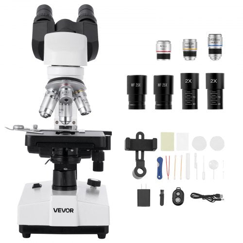 Binocular Microscope 405000X Magnification Professional Compound