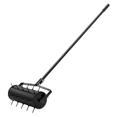 Rolling Lawn Aerator 18inch HeavyDuty Manual Rolling Aerator Lawn