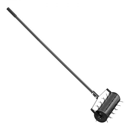 Rolling Lawn Aerator 18inch HeavyDuty Manual Rolling Aerator Lawn