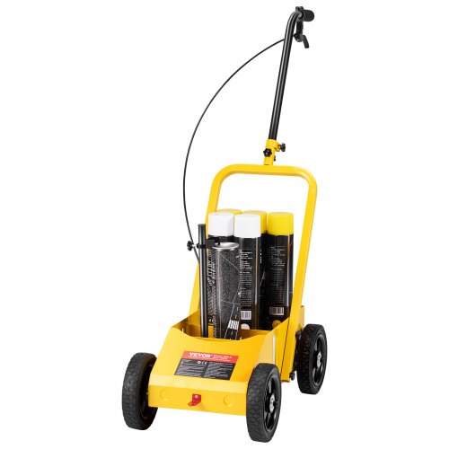 Striping Line Marking Machine 24 x 13 x 35.4 inch 4Wheel Heavy Duty