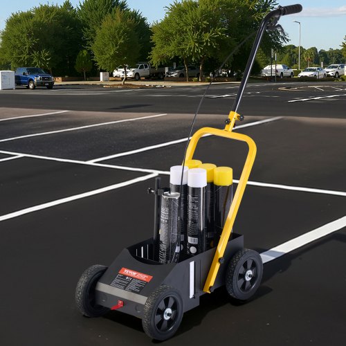 Striping Line Marking Machine 24 x 13 x 35.4 in 4Wheel Heavy Duty