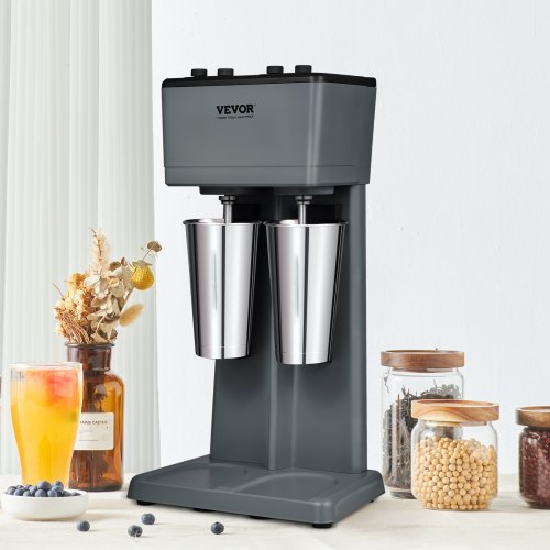 Milkshake Maker 375W x 2 Electric Milkshake Machine Double Heads Drink