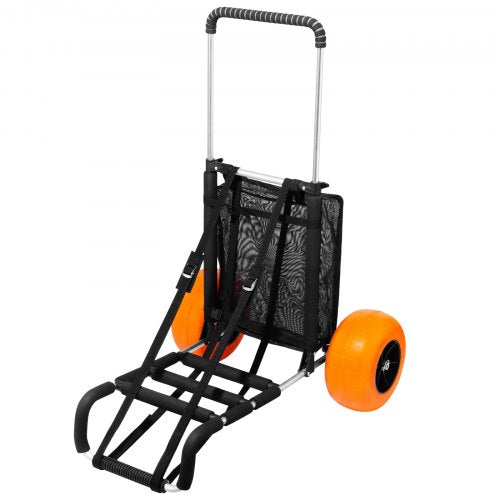 Beach Dolly with Big Wheels for Sand 299 x 154 Cargo Deck w 12 Solid