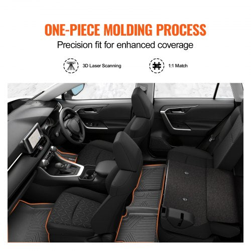 Automotive Floor Mats Fits for Toyota RAV4 Not for Hybrid or Prime