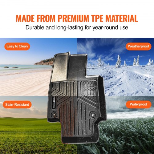 Automotive Floor Mats Fits for Toyota RAV4 Not for Hybrid or Prime