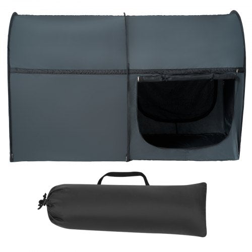 Bed Tent Pongee Fabric 4 Doors Breathable Dream Tent with 028 in Fiber
