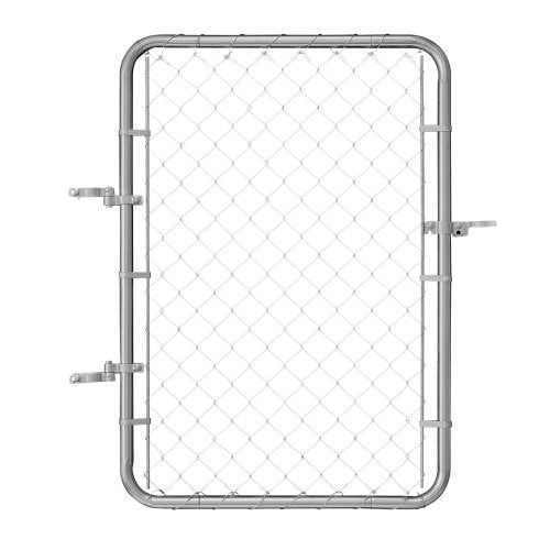 Chain Link Fence Gate 32 x 46 in Adjustable Chain Link Fence Panel Fit