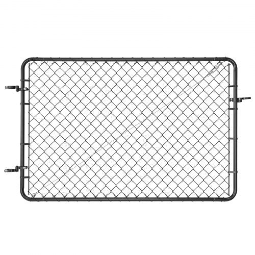 Chain Link Fence Gate 72 x 48 in Adjustable Chain Link Fence Panel Fit