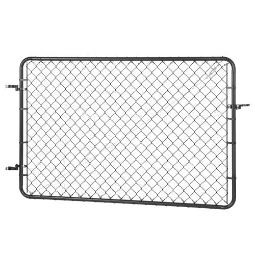 Chain Link Fence Gate 72 x 48 in Adjustable Chain Link Fence Panel Fit