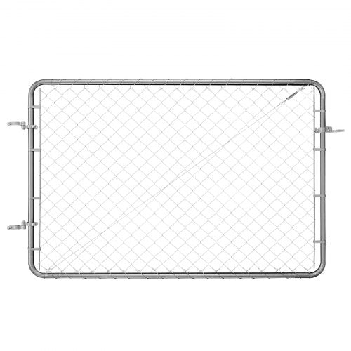 Chain Link Fence Gate 72 x 48 in Adjustable Chain Link Fence Panel Fit
