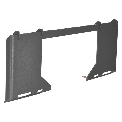 12 In Skid Steer Mount Plate Universal Quick Attach Cut Out Design Easy To