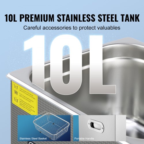 Ultrasonic Cleaner with Digital Timer Heater Professional Ultra Sonic