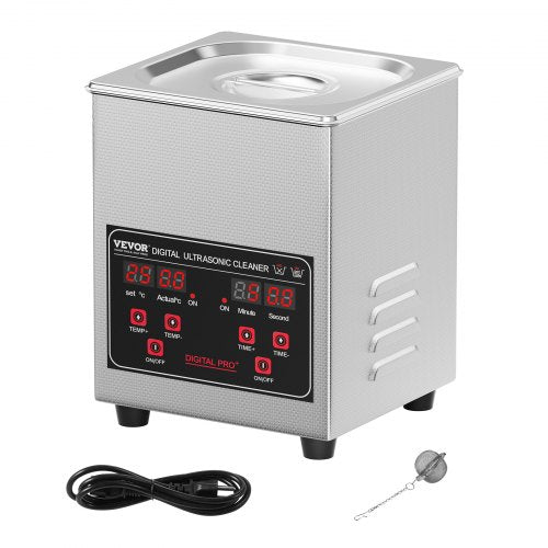 Ultrasonic Cleaner 13L Professional 60W Cleaning Machine with Timer