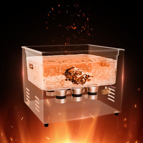 Ultrasonic Cleaner 15L Professional 360W Cleaning Machine with Timer