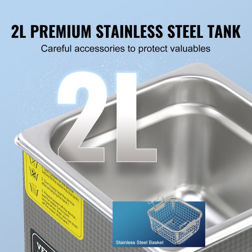 Ultrasonic Cleaner with Digital Timer Heater Professional Ultra Sonic