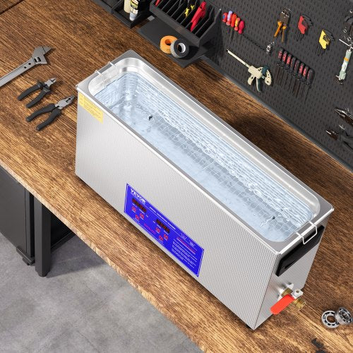 10L Ultrasonic Gun Cleaner 300W Professional Ultra Sonic Cleaning Machine