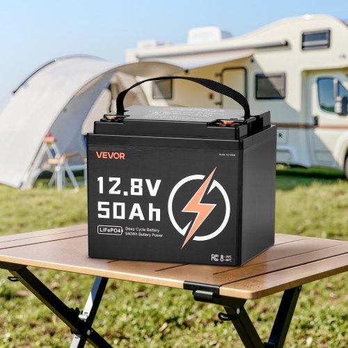 12V 50Ah LiFePO4 Battery Up to 15000 Cycles Deep Cycle Lithium Iron