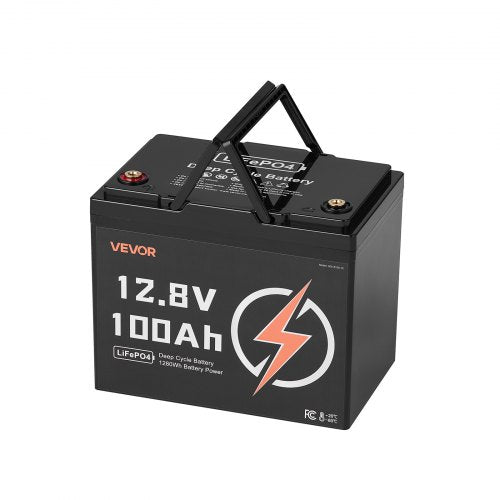 12V 100Ah LiFePO4 Battery Up to 15000 Cycles Deep Cycle Lithium Iron