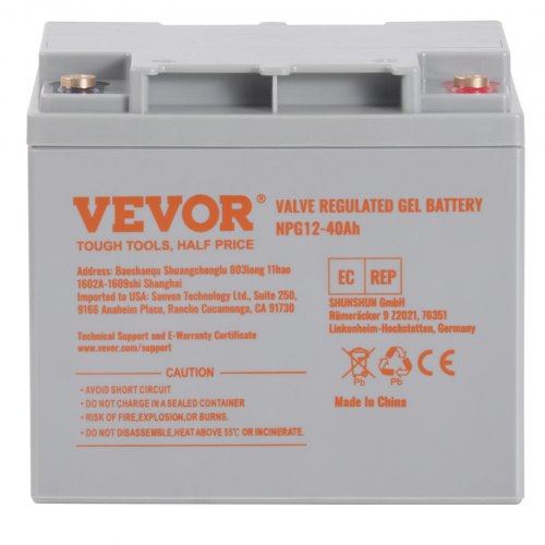 Deep Cycle Battery 12V 40AH AGM Marine Rechargeable Battery High
