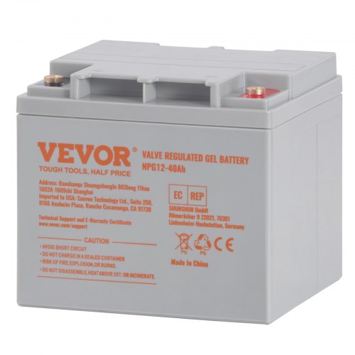 Deep Cycle Battery 12V 40AH AGM Marine Rechargeable Battery High