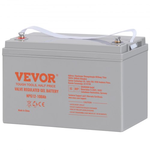 Deep Cycle Battery 12V 100 AH AGM Marine Rechargeable Battery High