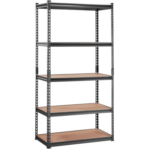Storage Shelving Unit 5Tier Adjustable 2000 lbs Capacity Heavy Duty