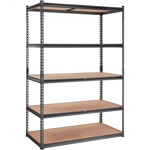 Storage Shelving Unit 5Tier Adjustable 2000 lbs Capacity Heavy Duty