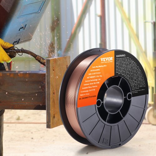Solid MIG Welding Wire ER70S6 0035inch 11LBS Mild Steel MIG Welding Wire