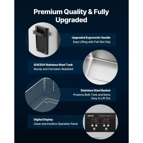 30L Ultrasonic Cleaner Professional Ultrasonic Cleaner Machine with Cleaning