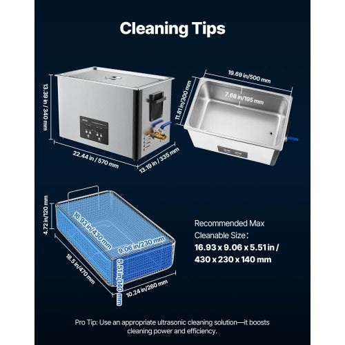 30L Ultrasonic Cleaner Professional Ultrasonic Cleaner Machine with Cleaning