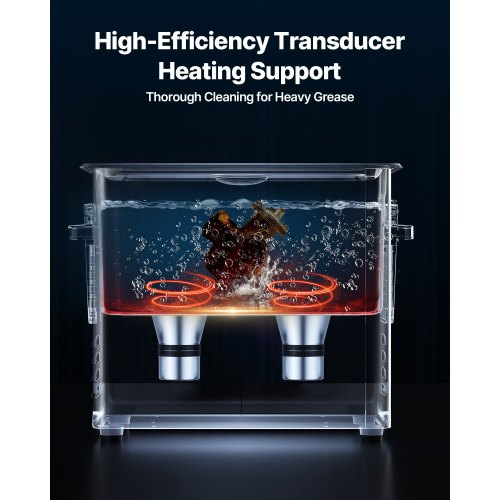 6L Ultrasonic Cleaner Professional Ultrasonic Cleaner Machine with Cleaning