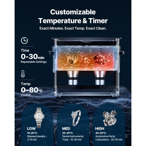 6L Ultrasonic Cleaner Professional Ultrasonic Cleaner Machine with Cleaning