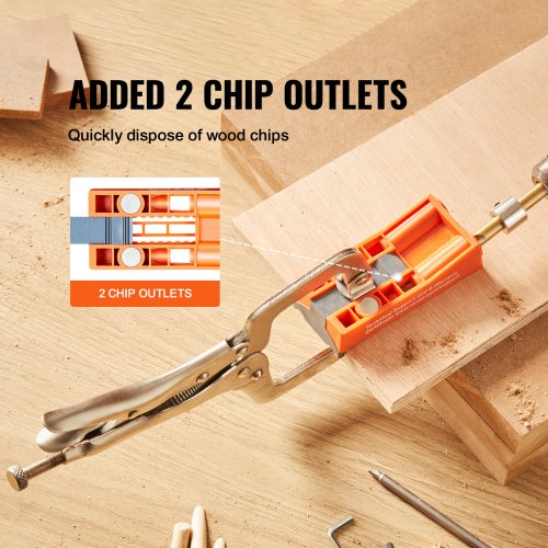 Pocket Hole Jig 56 Pcs Mini Jig Pocket Hole System with 9 Cclamp Step