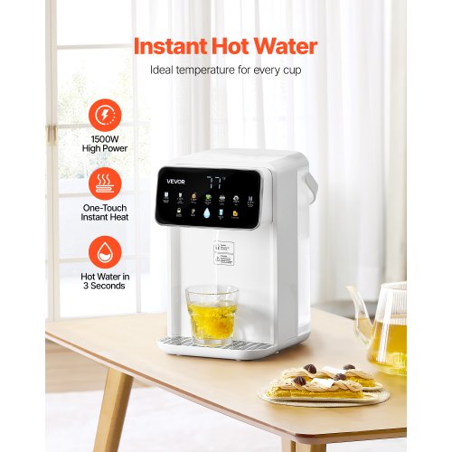 Instant Hot Water Dispenser Countertop Boiling Water Dispenser with Adjustable